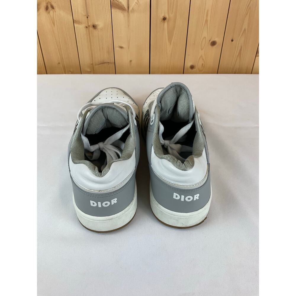 Men's DIOR B27 Low Top Sneaker Size 42/ Size 9- White/Gray - Picture 3 of 7